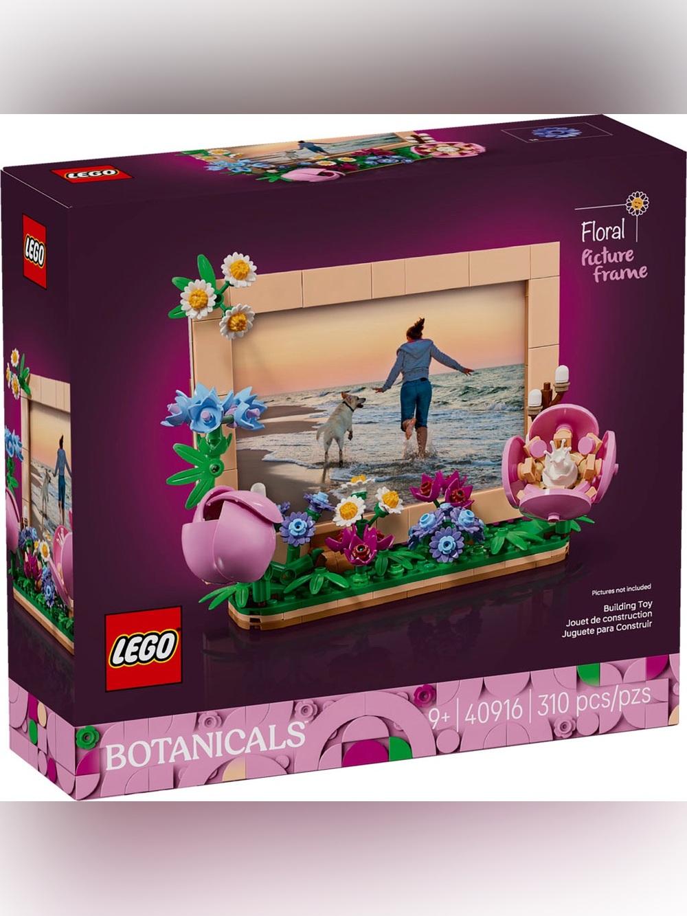 SOLD! LEGO Botanicals Floral Picture Frame 40916 – New Sealed Box – 310 pcs